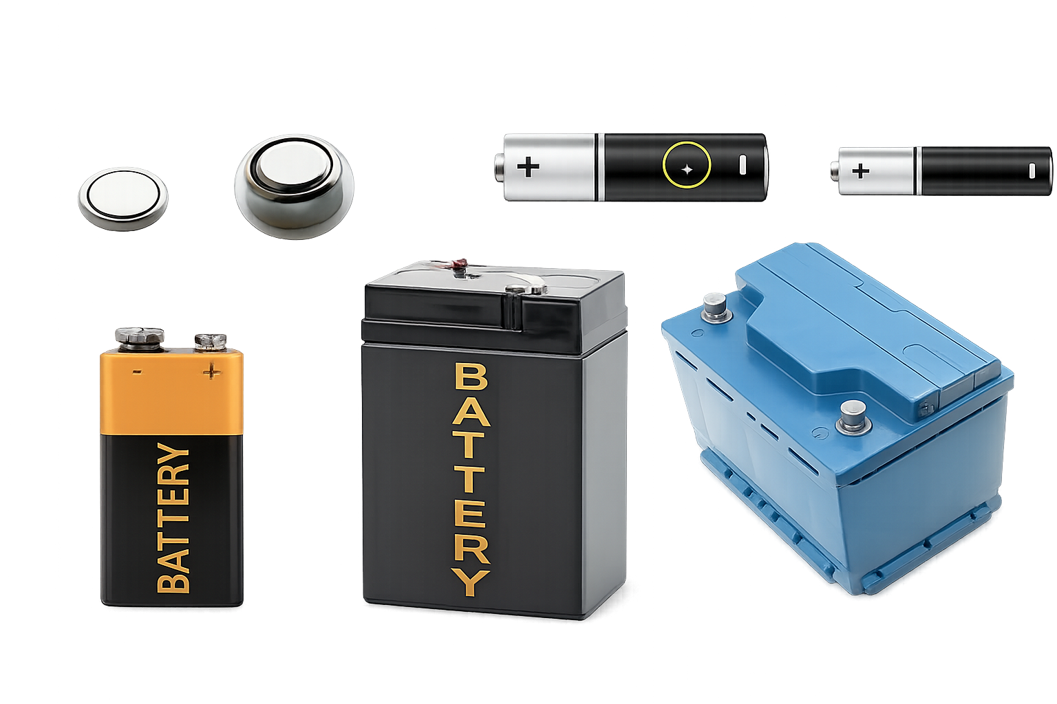 Battery display and electrical supply