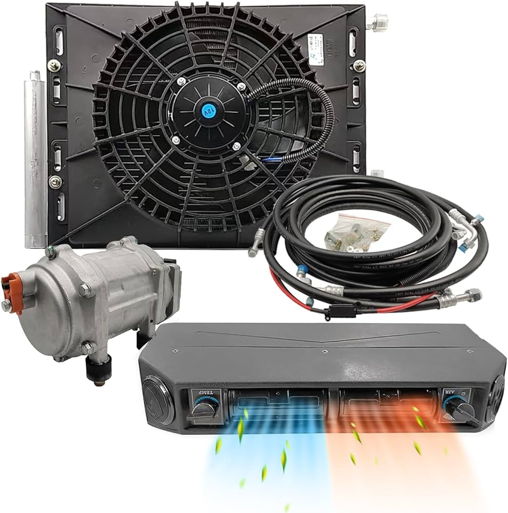 Heating and cooling product display